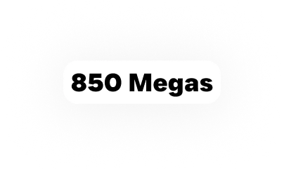 850megas